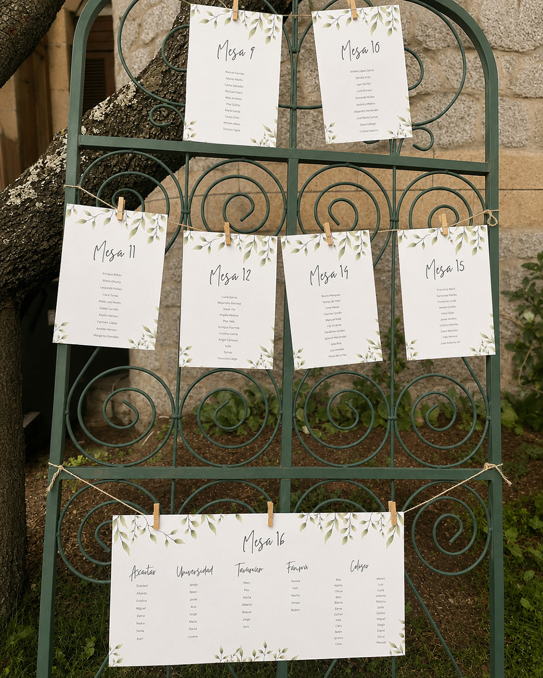 SEATING PLAN