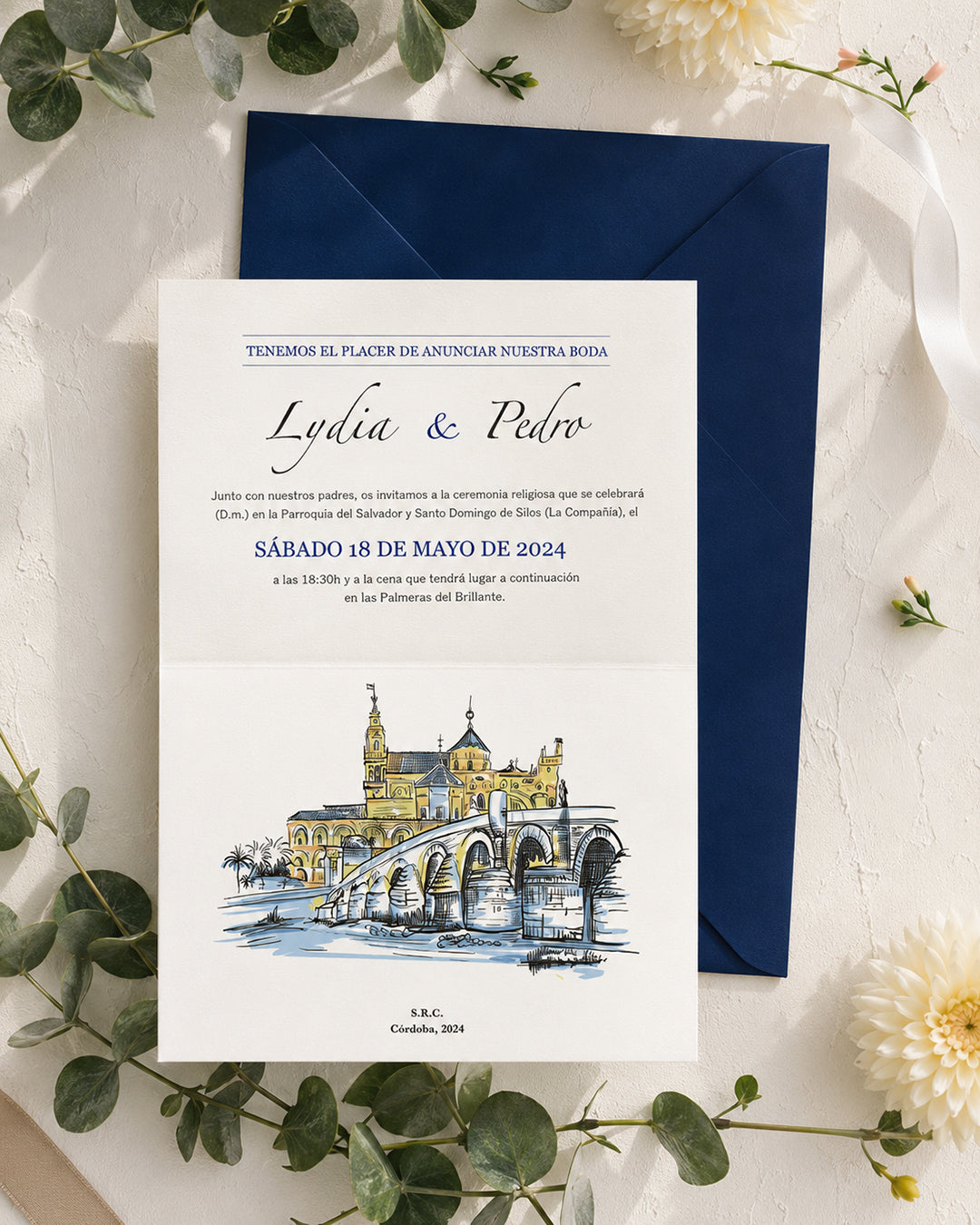 INVITACIÓN ESENCIA DÍPTICO