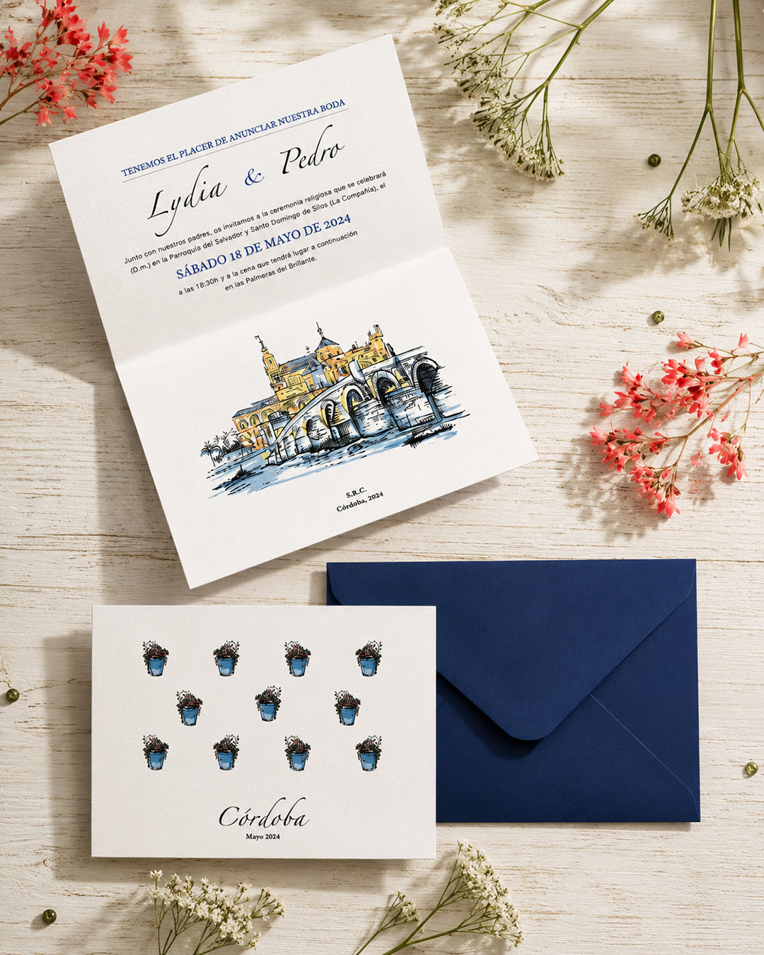 INVITACIÓN ESENCIA DÍPTICO