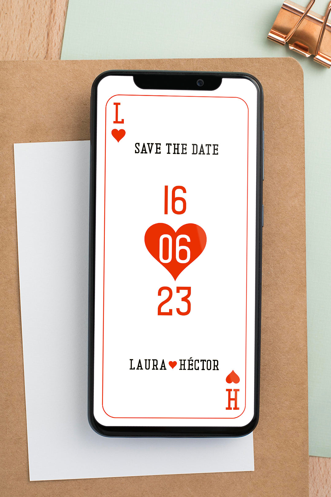 SAVE THE DATE  DIGITAL PERSONALIZADO