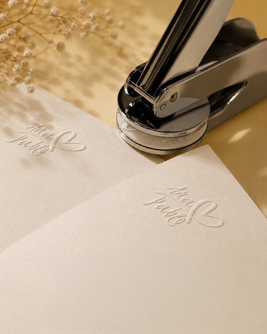 SELLO EN RELIEVE PERSONALIZADO